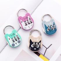 Mini Bag Lock Cute Cartoon Children Backpack Small Padlock Small Simple Case Lock School Hot Sell