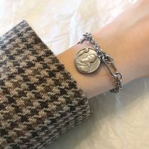 Listed in Europe and the United States titanium steel hip Hop personality Jesus bracelet double-sided corrosion old man head adjustable bracelet