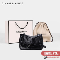 Official website small ck flagship store stray bag female 2021 New Tide fashion shoulder bag leather underarm bag summer