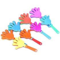 28cm large number flapper with small hand slapping toy baster clapping hand plastic palm luminous slapping hand clapping and clapping