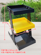 Lighter display rack display rack convenience store City store three-layer plastic box bracket can be customized lighter shelf