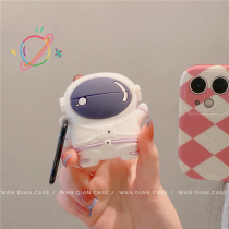 airpods Protective case airpodspro headphone cover Apple airpods2 second generation wireless Bluetooth earphone box silicone soft case cute Wind 1 niche airpodsp