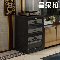 Deluxe edition power amplifier cabinet Chassis equipment ktv audio cabinet Lockable equipment cabinet Audio cabinet cabinet