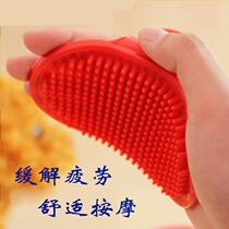 Pet dog bath brush Silicone teddy dog bath artifact Cat Bath gloves Cat massage brush supplies