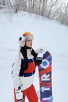 PERFECT MOMENT outdoor sports waterproof windproof wear-resistant veneer double board ski assault suit