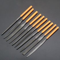 Shjin file knife set steel file Shit Jin frustration mini wood knife small spuit file small file woodworking grinding tool