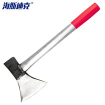 Heisdick gncl-10 all-steel forged iron handle axe power axe wood axe cutting steel pipe axe welding iron handle