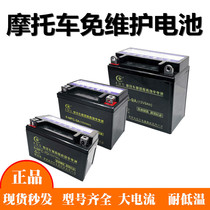 Motorcycle battery 12V battery dry battery 125 booster pedal 110 bending beam car YTX7A maintenance-free universal