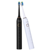 Rooman H5 electric toothbrush Adult household rechargeable sonic vibration (with brush head*2