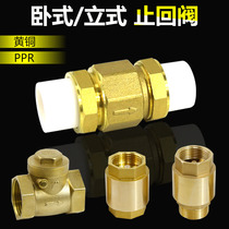 Geqiang 4 minutes 6 minutes 1 inch check valve horizontal vertical water pipe check valve ppr check valve one-way reverse check valve