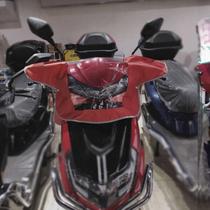 Electric car hood electric bicycle front control rain cover dust cover instrument panel waterproof jacquard fabric