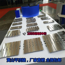 Factory direct 304 2Cr13 stainless steel chain chain single hinge double hinge Straight line flat top chain conveyor