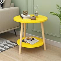 Nordic tea table Small size Living room Small family Type Home Easy minimalist modern rental house Mini sofa small table