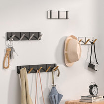Nordic entrance entrance entrance invisible adhesive hook non-punching fitting room folding clothes row hook toilet bedroom coat hook