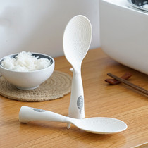 Plastic spoon non-stick rice spoon can be vertical Japanese home rice cooker rice cooker non-stick rice rice cooker