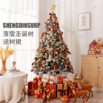 Christmas tree set meal 1 5 meters 1 8 meters 2 1 meters 2 4 meters 3 white cedar household ornaments Christmas decoration