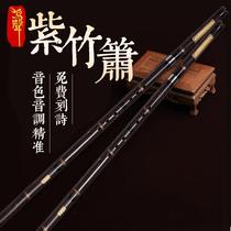Xingyu professional performance of Dongxiao high-grade adult zero-basic introduction purple bamboo Xiao musical instrument F six eight holes G key two flute