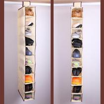 10 layers of hanging bags non-woven fabric beige grey spot