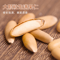 New Brazilian pine nuts 500g bagged imported hand peeled big pine nuts bulk weight nut snacks specialty