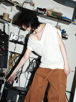 Lazy Wave Vest Loose Summer Knit