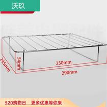 New oven built-in grill baking tray household round tool accessories baking mesh grill flat tray metal mesh