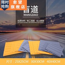 Self-produced high quality 303030cm Park plastic PVC blind Road Board road plastic blind Road brick traffic facilities Template 1