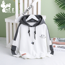 Boy doesnt even have cap and clothing spring autumn style 2022 new Chauchio Childrens male child handsome chic fashion spring dress Chaochio