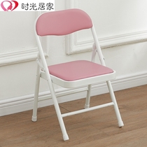 Folding chair Childrens chair Primary school students home learning backrest chair Desk baby stool chair Meal seat stool