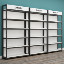 Shelf Shelves Domestic Multilayer Storage Rack Products Display Cabinet Iron Shelf Sub-Floor Goods Shelf Simple Show Shelf