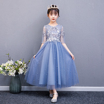 Childrens dress Princess dress high-end girls birthday evening dress