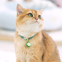 Cute cat Suzuki Cat Neckline Kittens Kitty trinket kittens puppeteer neck ring Puppet blue cat neck ring Pet decoration