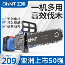 Positive Thai Rechargeable Electric Saw Household Small Handheld Lithium Electric Chain Saw Single Hand Saw Electric Outdoor Chain Logging Saw