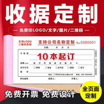 Receipt receipt customized delivery order triple customized sales list two copies of the warehouse order menu two copies of the order book customized