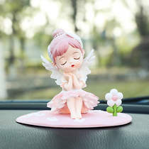 One Road Safety Deer Car Interior Accessories Great Whole Vegetable Dog On-board Middle Control Bench Decorations Pendulum 2022 new women