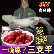 Fishing Herring beads soft bait black pit slow sinking beads braised pork blueberry anchor fish beads grass carp fish carp fishing beads