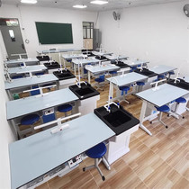 Student physical and chemical science experiment table hexagonal table Teacher demonstration console Laboratory test workbench table