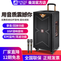 Manlong outdoor high-end flagship professional square dance audio break dance hip-hop dance ballroom dance kick ghost step speaker