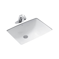 HEGII bathroom under the table basin square ceramic basin