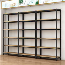 Shelf shelf multi-layer household balcony shelf floor warehouse storage stainless steel iron rack supermarket display rack