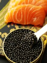 Sturgeon caviar canned 10g ready - to - eat caviar black fish seed sauce fresh food