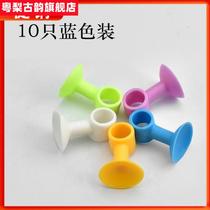 Lock-paste door touch handle anti-crash cushion cushion plate silicone window door suction buffer