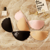 Hot spring swimming chest patch strapless bikini chest patch swimsuit underwear bra with drill breast patch gathered on top for ventilation