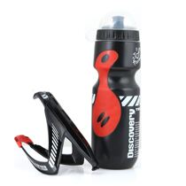 Mountain Bike Carbon Fiber Texture V Type Kettle Rack Bike Outdoor Kettle Suit Riding Accessories