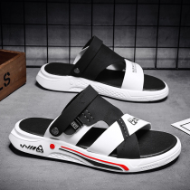 Tide Card Mens Shoes 2022 Summer New Breathable Casual Driving Outside Wearing Sandals Mens Two-Purpose Sports Beach Shoes
