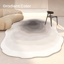 Profiled Living Room Carpet Sheep Lamb Suede Bedroom Bedside Blanket Modern Minima Irregular Art Sofa Tea blanket Senior