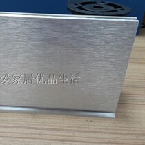 Cabinet skirting board aluminum foil kick wall floor waterproof skirt board aluminum-plastic baffle cabinet skirting line