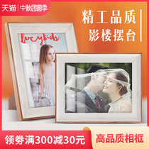 Studio simple photo album Frame setting table making custom creative diy handmade photo frame wash wedding photo printing zoom