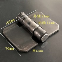 Hinge Hardware Goods Doors Shaft Detachable Hinge Iron Door Heavy Iron Thickened folding carriage Welding 5mm large hinges b