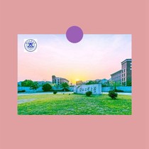 One postcard homemade small card Zhejiang Industrial University Poster Bookmark hanging painting b6c95a02