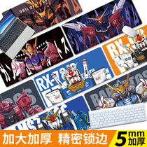 Gundam joint mouse pad Oversized game gaming mouse pad Anime keyboard pad Boys computer pad table pad large